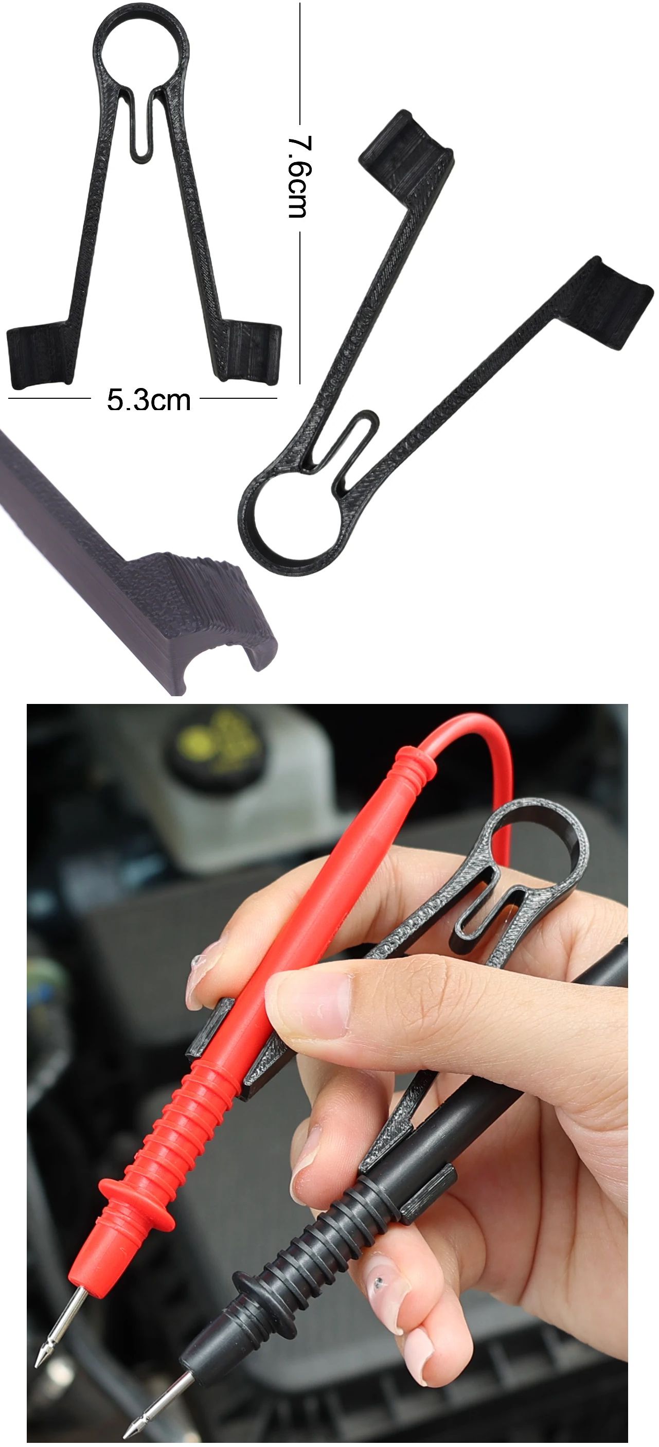 Util puntas de prueba